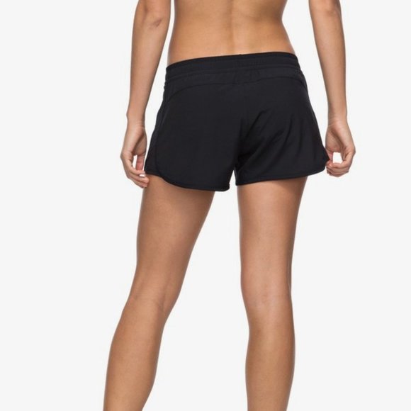 Roxy All in Time Black Running Shorts - Picture 2 of 12